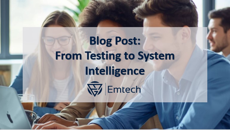 From Traditional Testing to Advanced System Intelligence